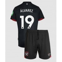 Dětský fotbalový dres West Ham United Edson Alvarez #19 2024-25 Venkovní Krátký Rukáv (+ trenýrky)